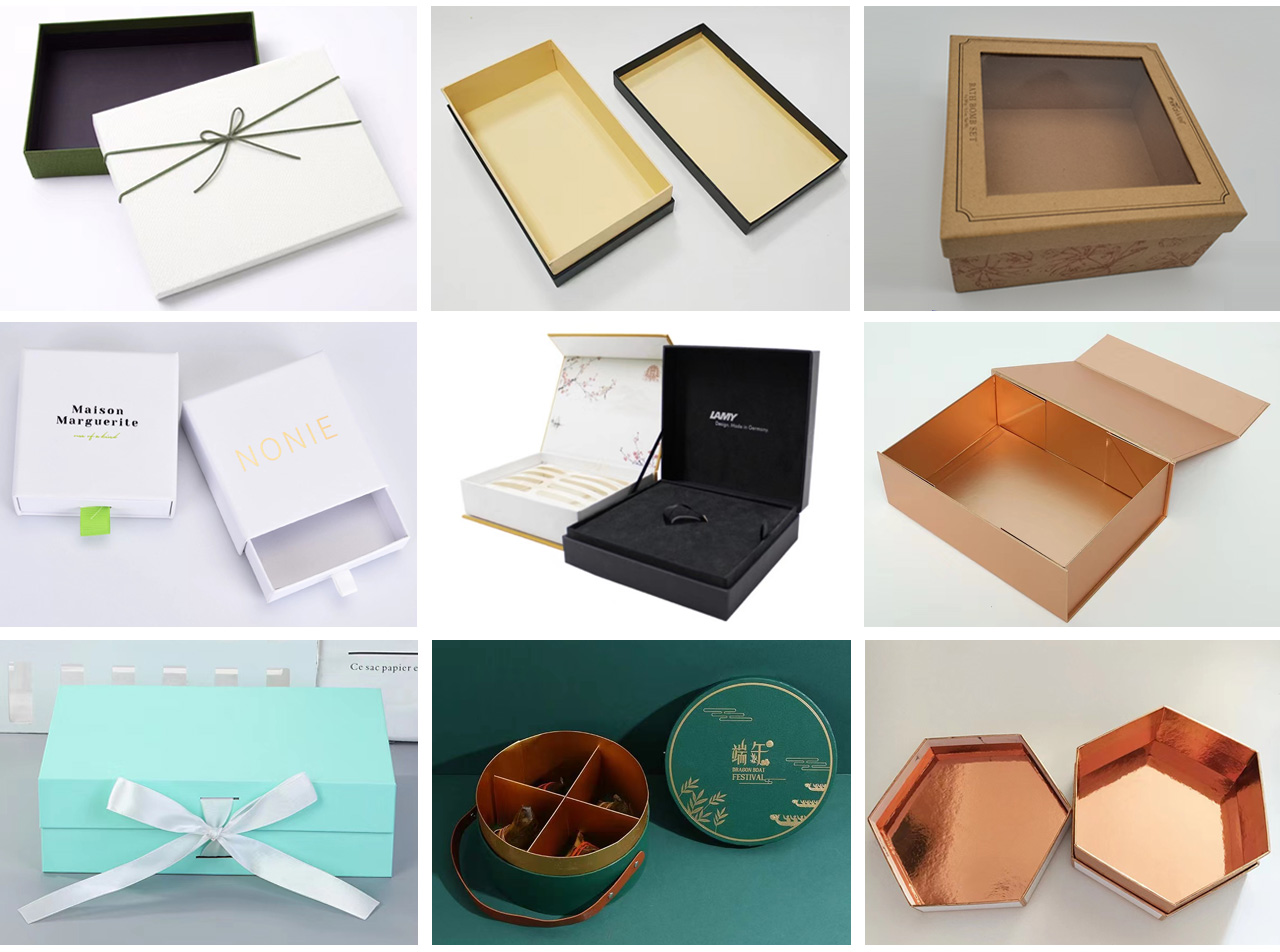 custom printed collapsible or foldable boxes