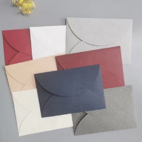 Custom Logo Design Texture Paper Envelopes