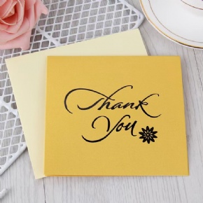 Wholesale Foil Stamping Thank You Cards