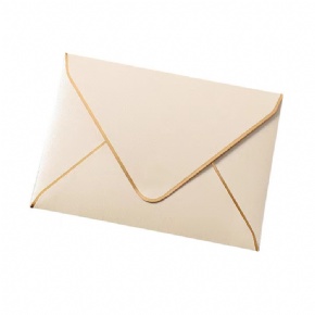 Custom Design Luxury Gold Foil Edge Fancy Paper Envelopes