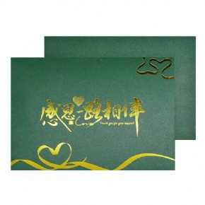 Factory Wholesale Custom Hot Foil Stamping Logo Paper Envelopes