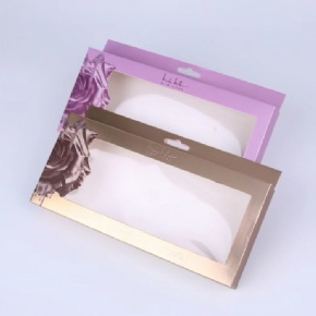 Custom Printing Hanging Tab Paper Boxes For Packaging